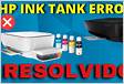 Hp ink tank com erro E3, cartucho ou carro de impressão